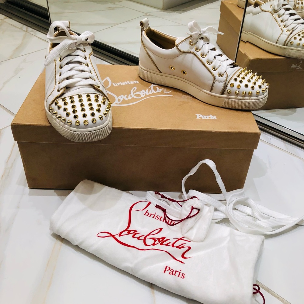 Rush Spike Flat Louboutin Sneakers Shoes